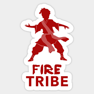 Fire Tribe Fire Nation Fire Warrior Sticker